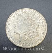 1921 Morgan Silver Dollar 90% Silver Coin 26.67 Grams
