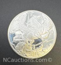 2016 pegasus 1 Troy Oz .999 Fine Silver Bullion Coin