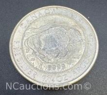 2015 Canadian 1 1/4 Oz .9999 Fine Silver Bullion Coin