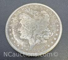 1888 Morgan Silver Dollar 90% Silver Coin 25.57 Grams