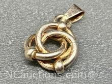 mixi 925 Sterling Silver Rings Pendant 3g