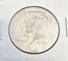 1964 Kennedy 90% Silver Half Dollar Coin 14 Grams