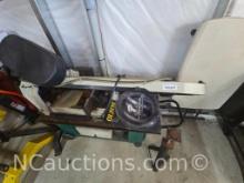 Bi Metal Horizontal Portable Bandsaw Powers on Used