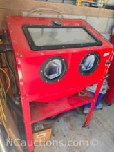Blast Cabinet w/ Vacuum Used