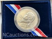 2005 Chief Justice John Marshall 90% Silver Dollar Uncirculated 27g