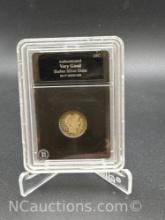 Authenticated 1905 Barber Silver Dime 90% Silver Coin