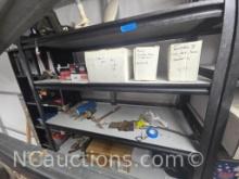 Boltless Shelving with Contents