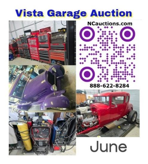 2025 June Vista Garage Estate Sale Auction