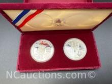 1984 Olympiad 90% Silver Dollars Coins