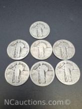 Standing Liberty 90% Silver Quarters
