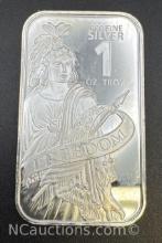1 Troy Oz .999 Fine Silver Freedom Bullion Bar
