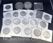 Kennedy Half Dollars Dimes