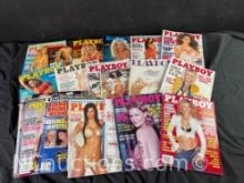 Approx 25 Playboy Penthouse Magazines 70s-2000s Seth Rogen more