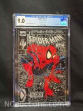 CGC 9.0 Spider-Man #1 Marvel Comics, 8/90 Poly-Bagged Silver Edition