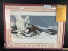 Winter Shores says signed Richard Casey Framed