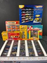 Collectible Hotwheels matchbox cars and sets