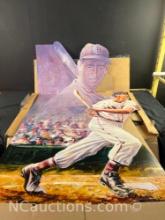 Ted Williams Cardboard stand