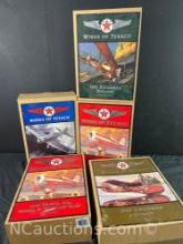 Wings of Texaco Collection 1931 Stearman Biplane 1930 Travel Air Model R Mystery Ship 1932 Northrop