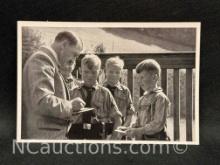 Nazi Photo WW2 Hitler Gammelterk Dr. 15 Bild Er. 55 Pimpte beim filrer