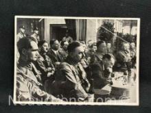 Nazi Photo Adolf Hitler WW2 Sanmeltwerk Dr, 15 Houlf Bitler Bild Dr. 197  65 Huf einer Cagung