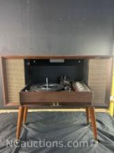 Vintage Stereo Arvin Solid State Record Player TESTED OUT WORKS