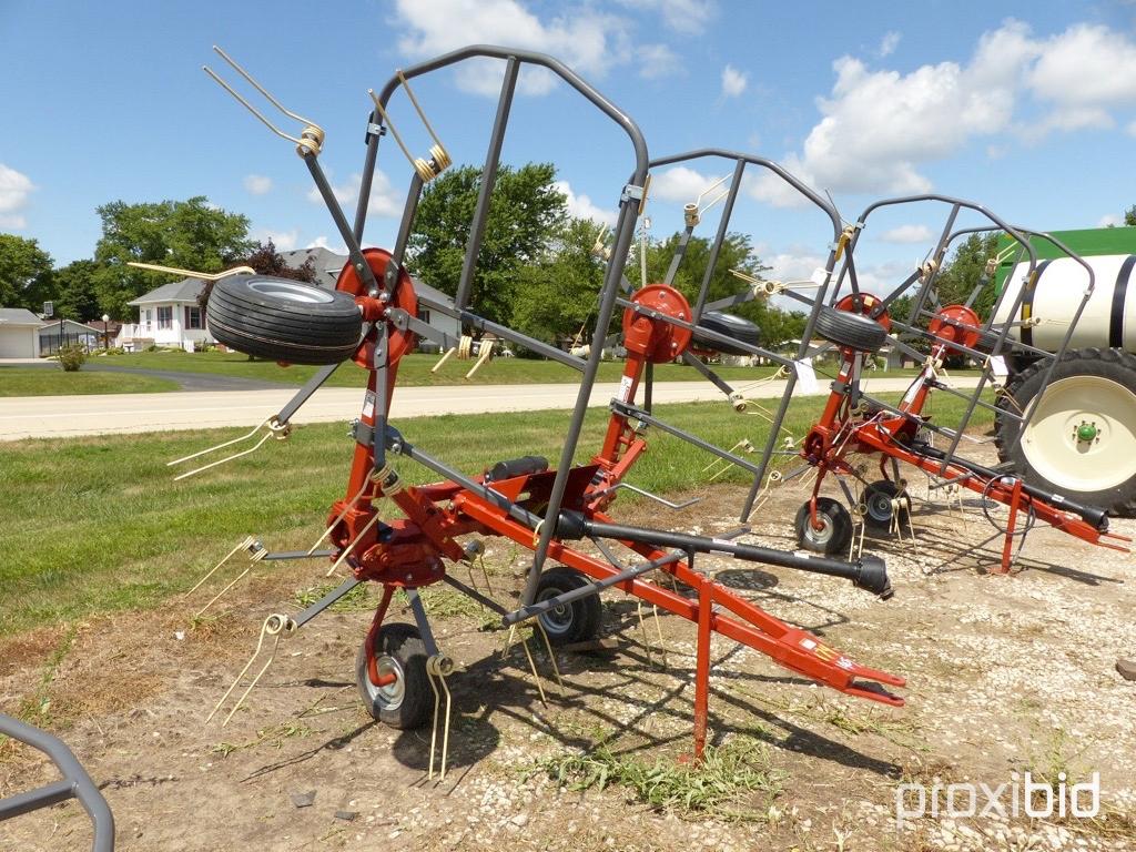 Rhino 4 Basket PT405 Manual Hay Tedder New