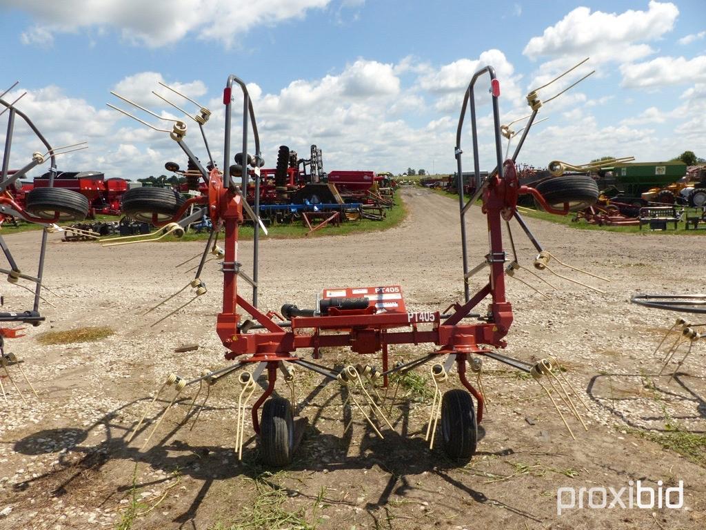 Rhino 4 Basket PT405 Manual Hay Tedder New