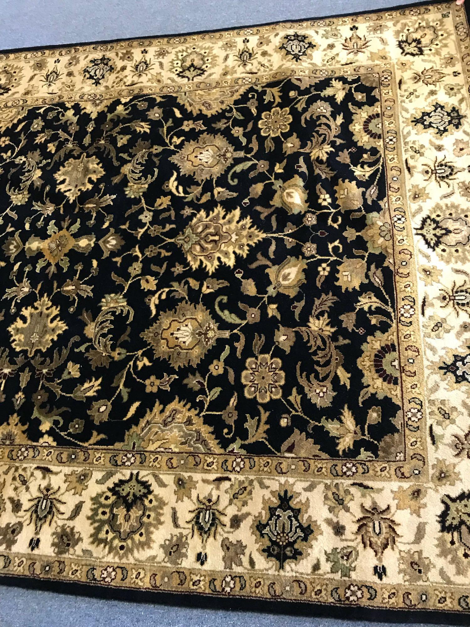 8.5' X 6' Tabriz Area Rug