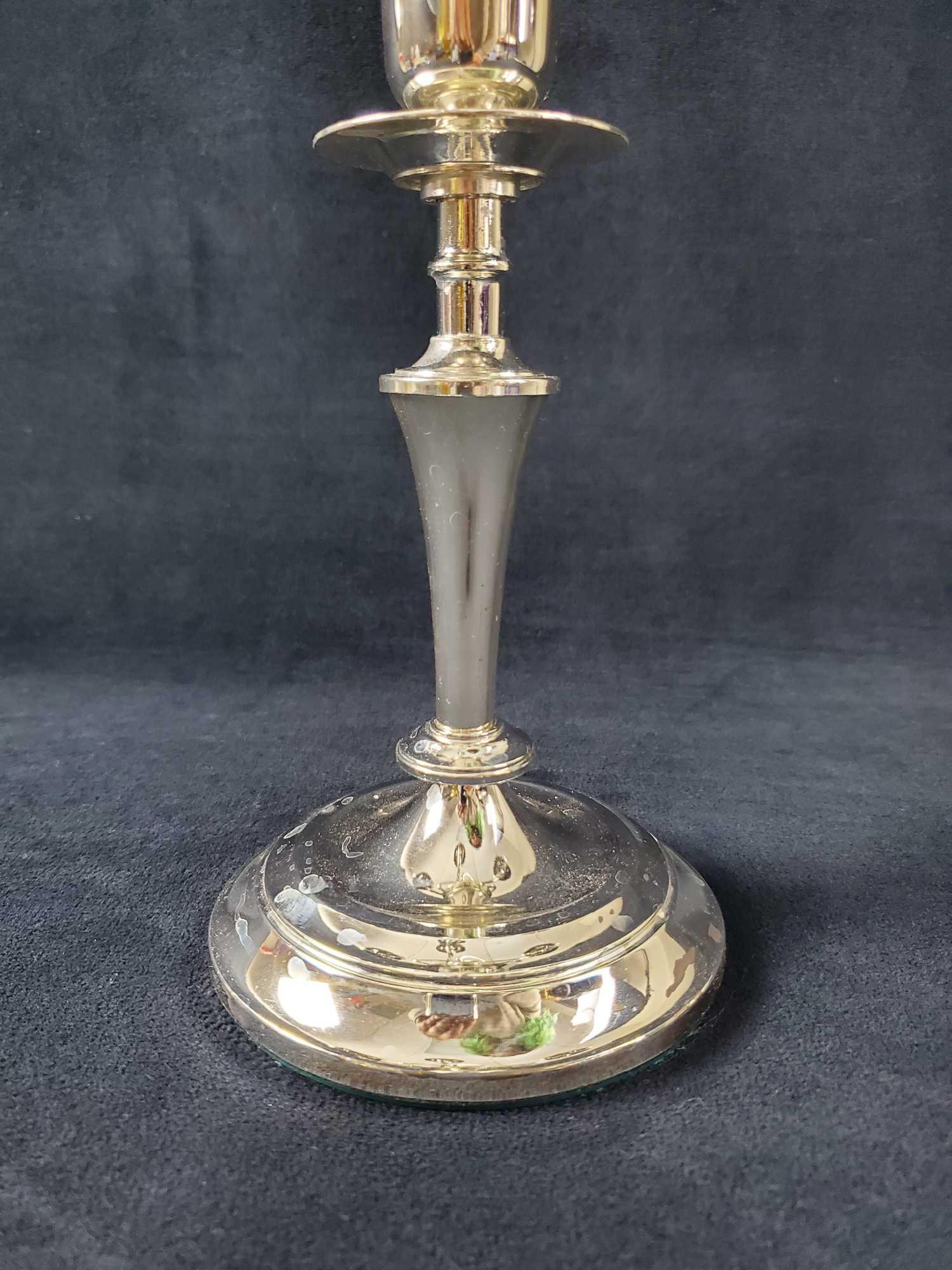 Vintage Silverplate 5 Light Candelabra WM A Rogers