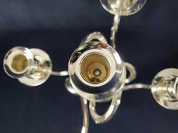 Vintage Silverplate 5 Light Candelabra WM A Rogers