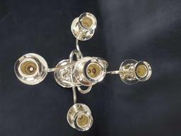 Vintage Silverplate 5 Light Candelabra WM A Rogers