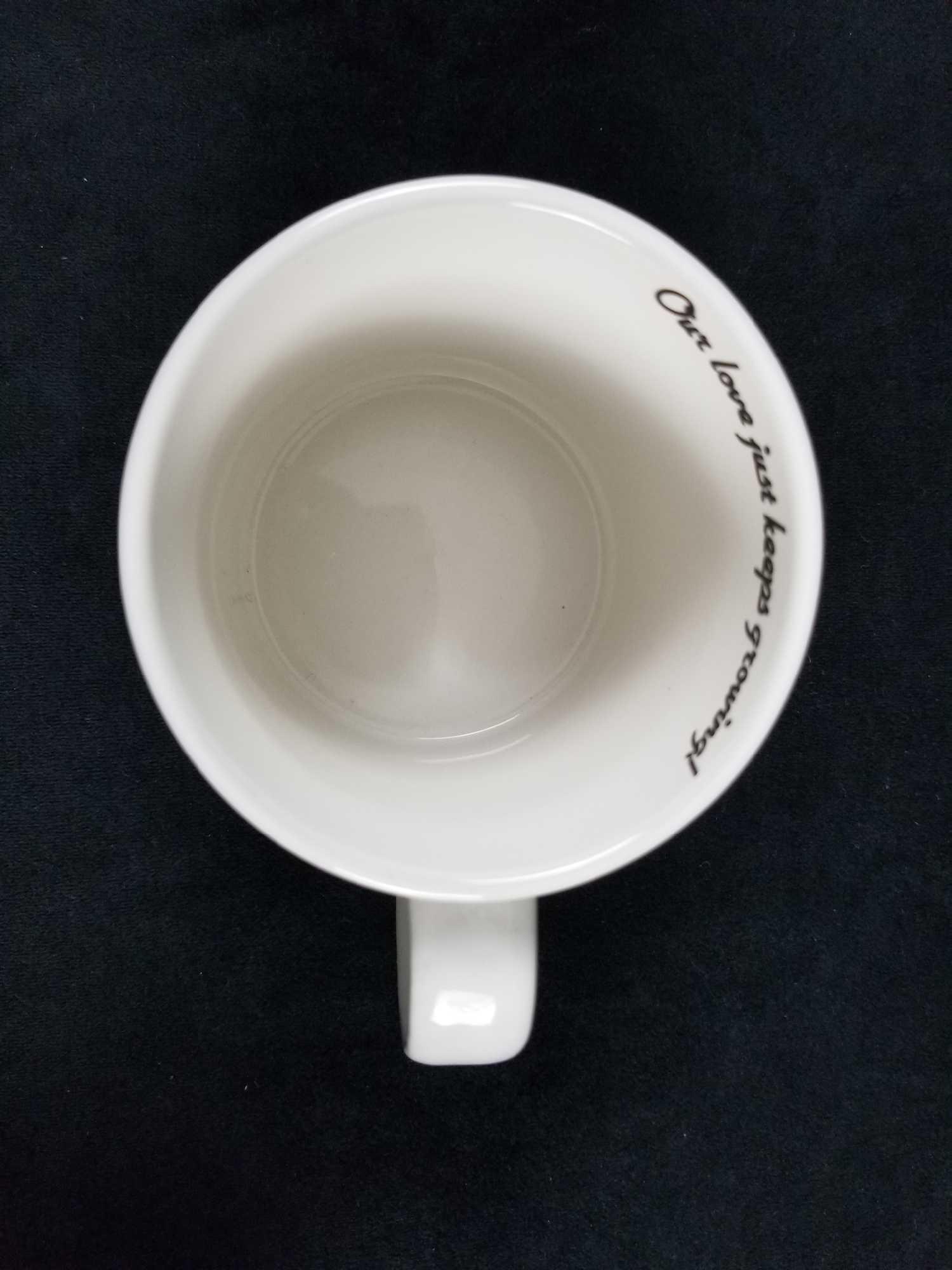 1988 Vintage Donald And Daisy Movie Frame Coffe Mug