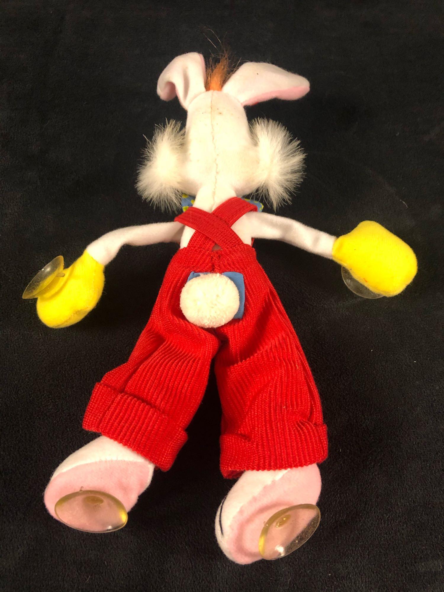 Vintage 1980's Roger Rabbit Lot Of Pens - Key Chain - Plush Figure