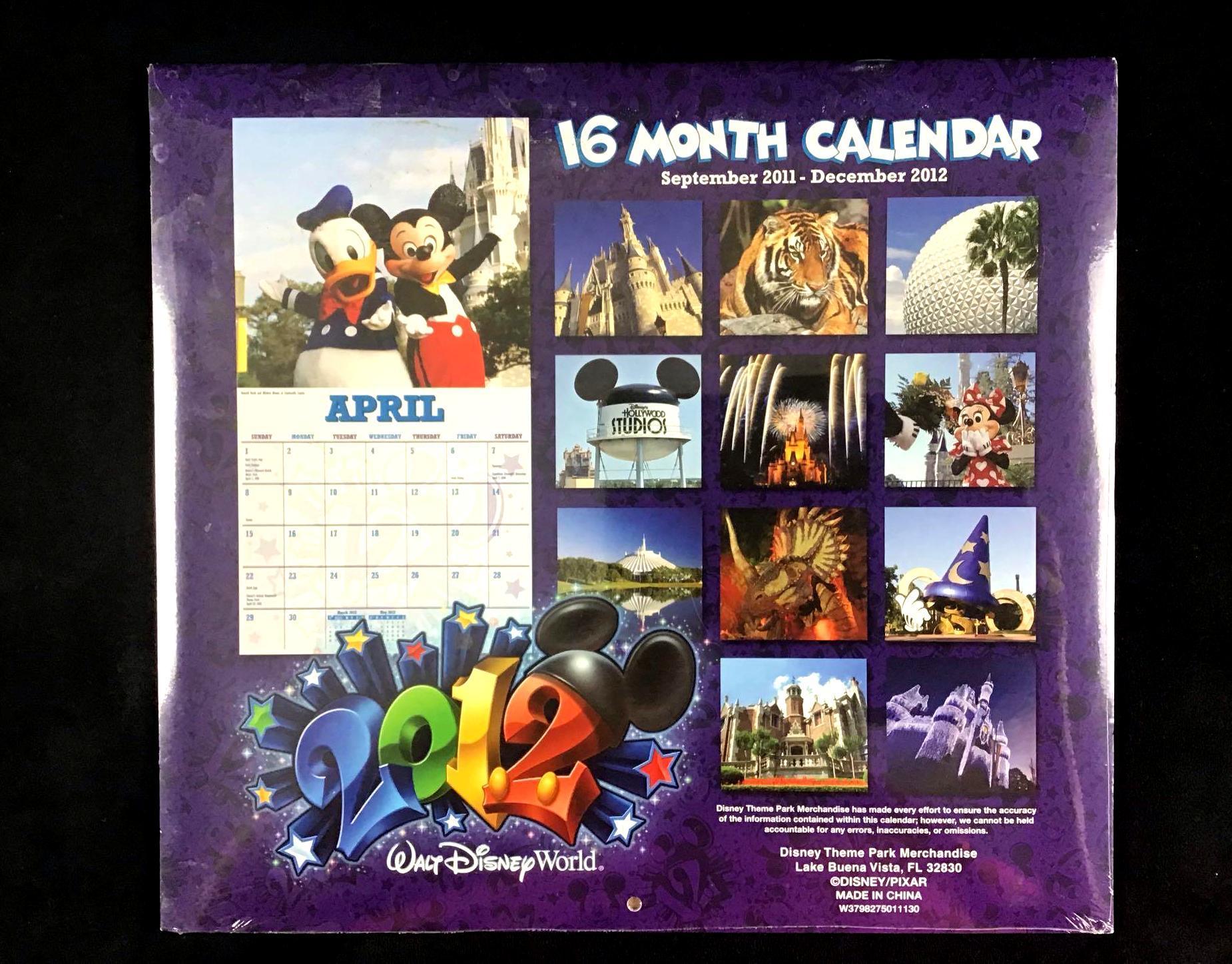 Lot of 3 Calendars Including Walt Disney Unused