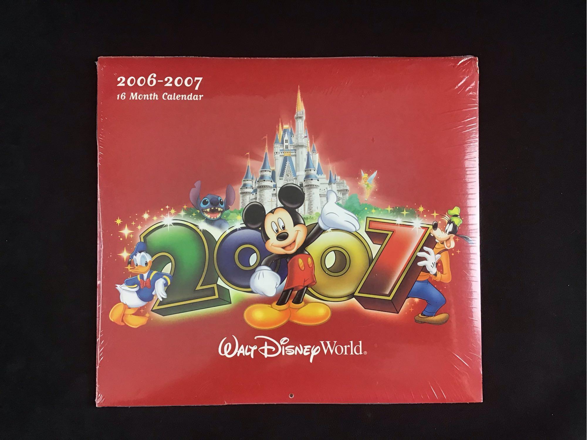 Lot of 3 Calendars Including Walt Disney Unused