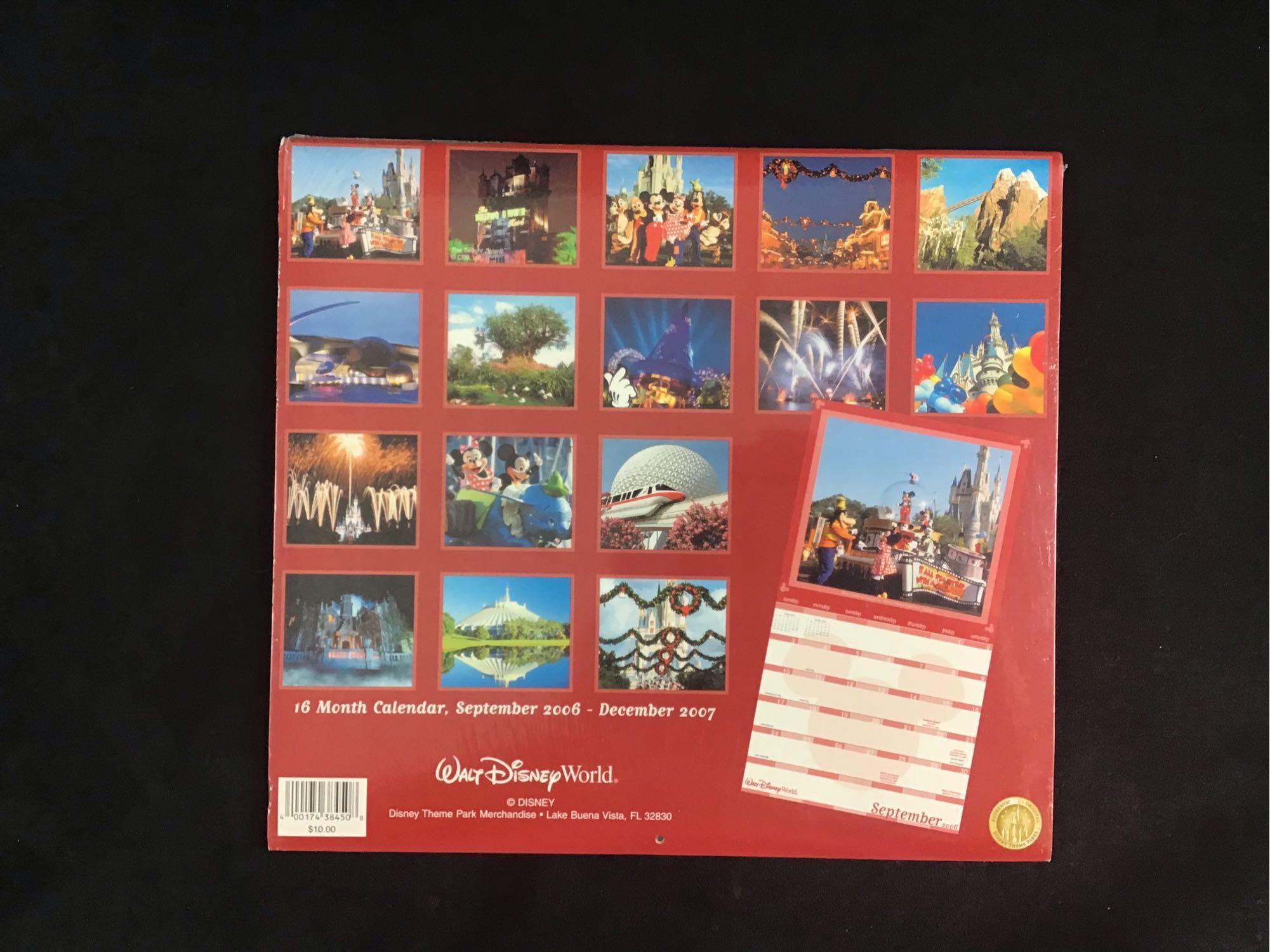Lot of 3 Calendars Including Walt Disney Unused