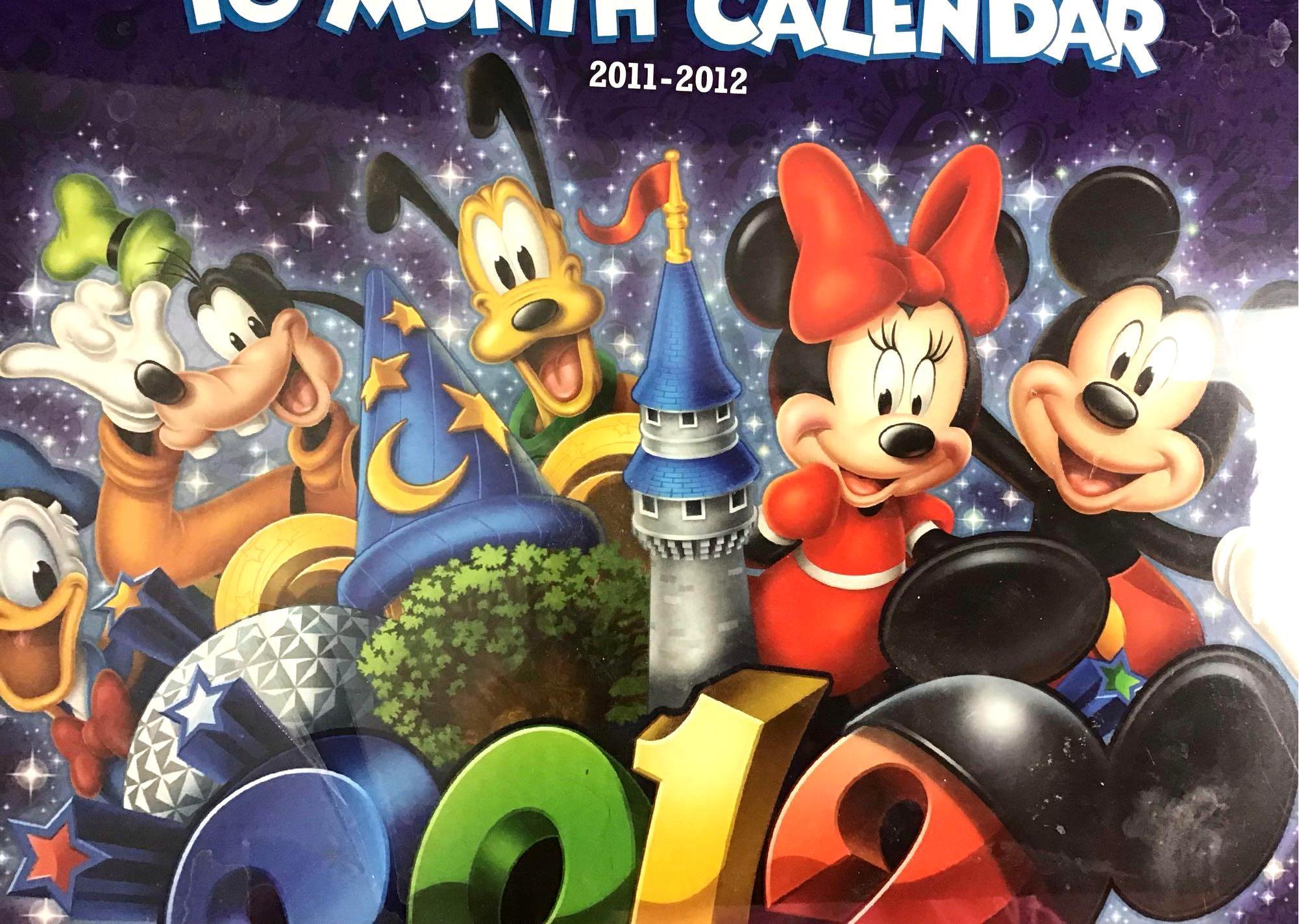 Lot of 3 Calendars Including Walt Disney Unused