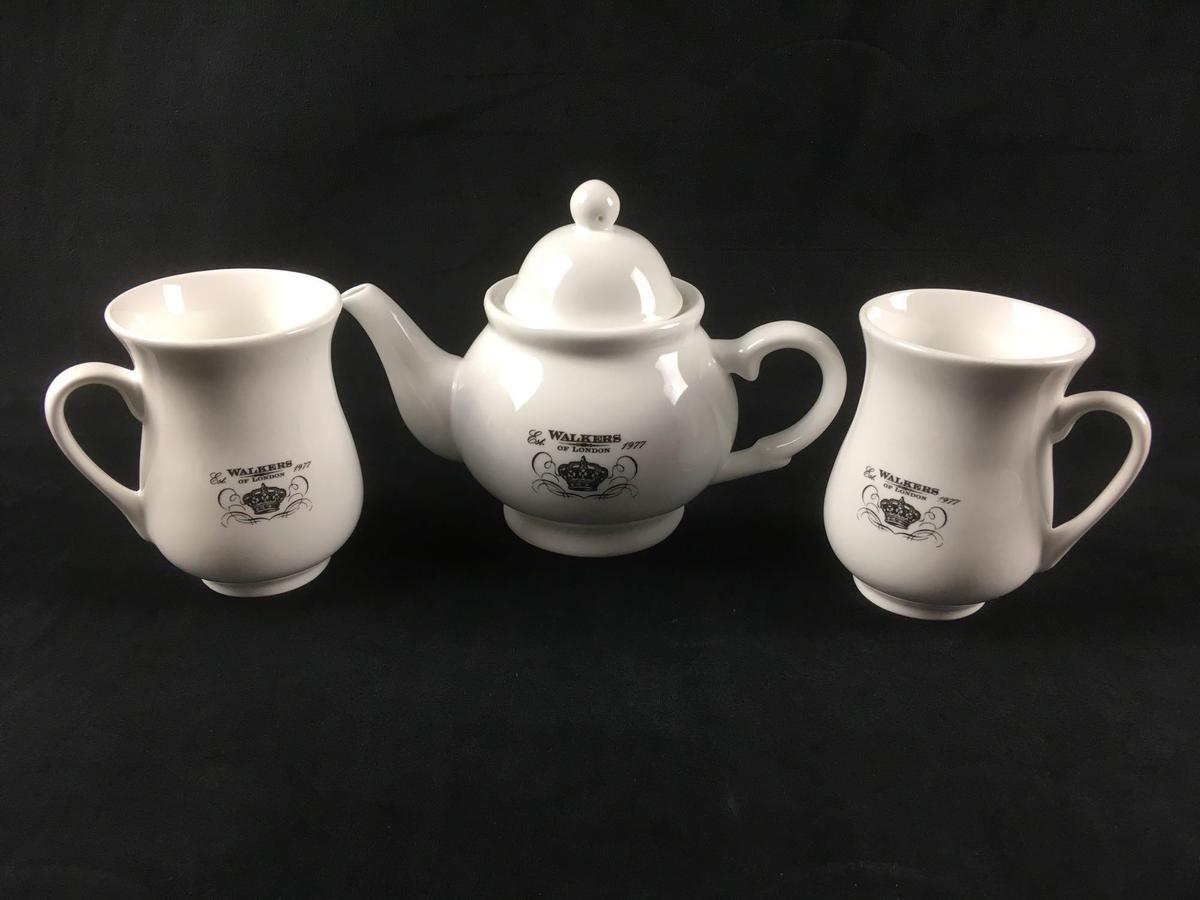Walkers of London Tea Set Marked