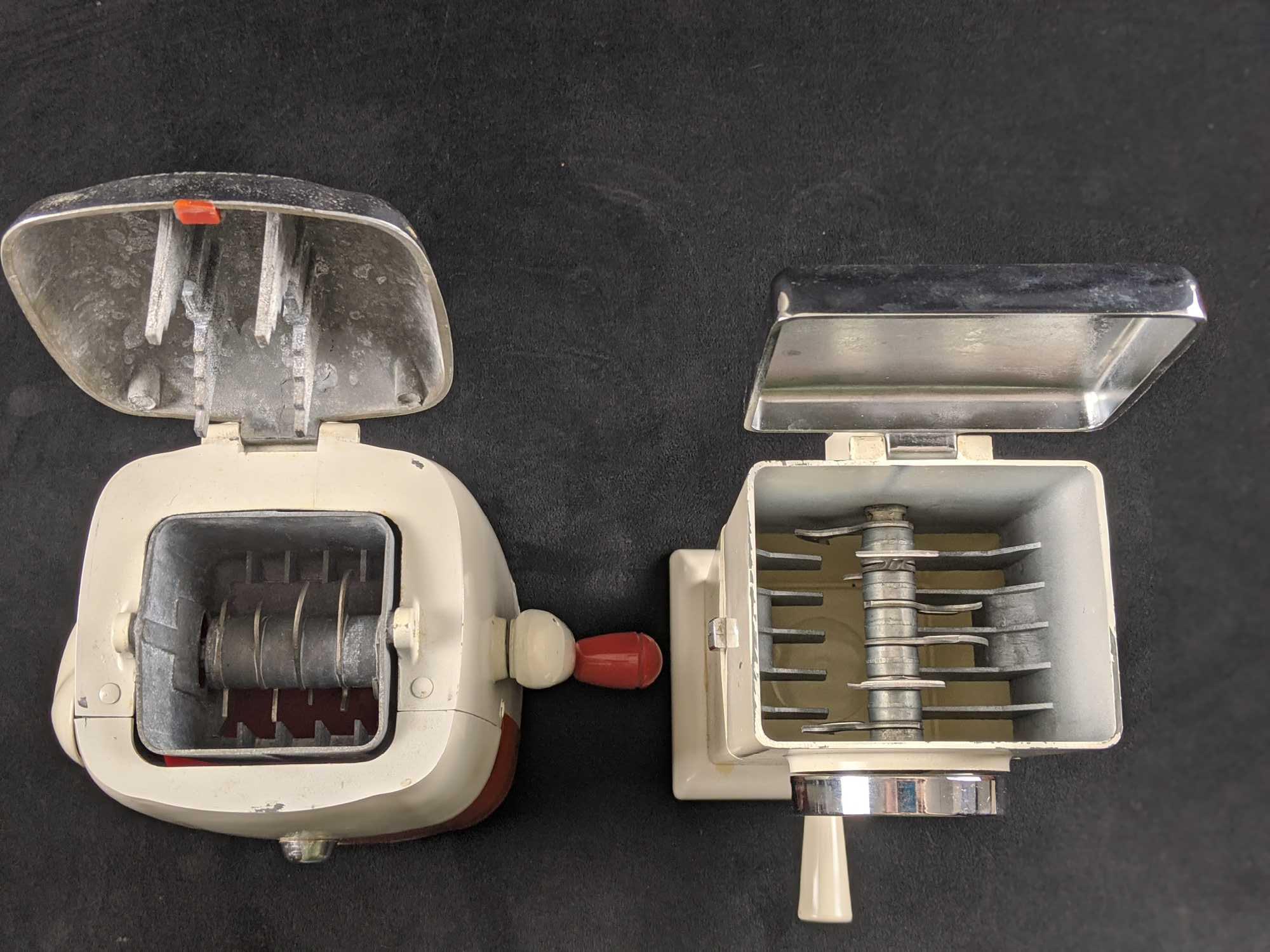 Vintage Ice O Mat Ice Crusher Chrome Kitchen Bar
