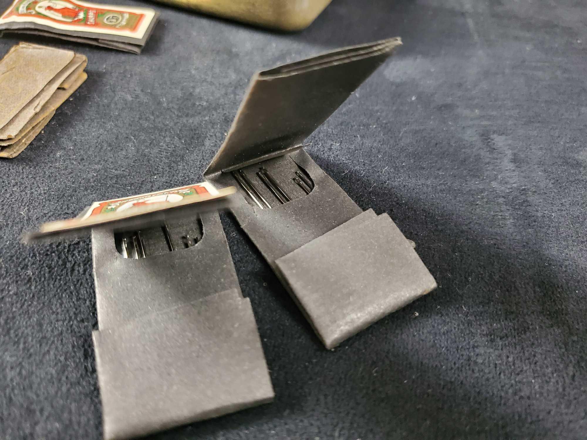 Packers Tar Soap Tins And Needles
