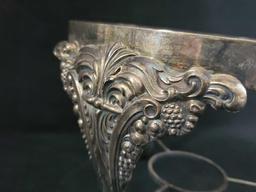 Vintage Silverplated Ornate Warming Stand