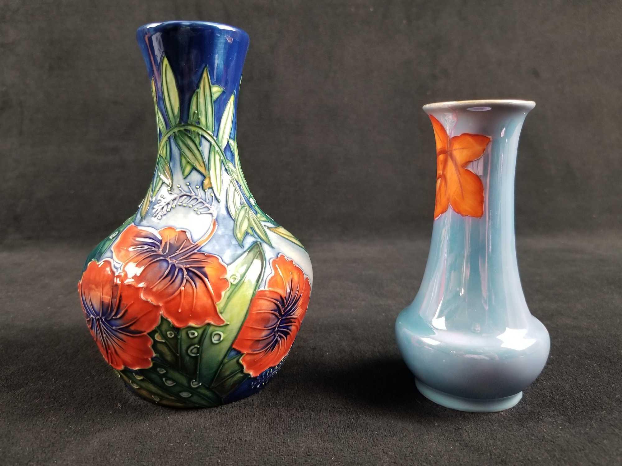 Old Tupton and Noritake Mini Floral Vases