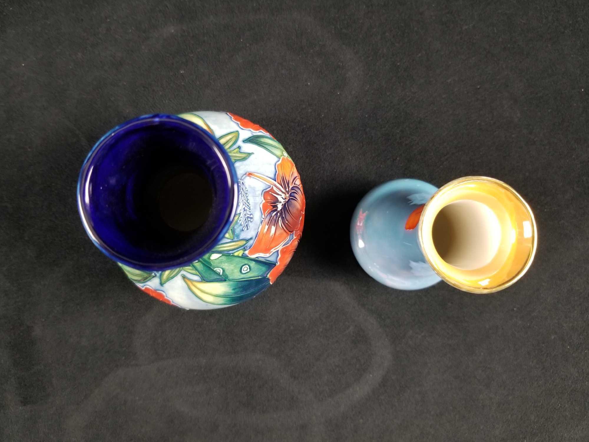 Old Tupton and Noritake Mini Floral Vases