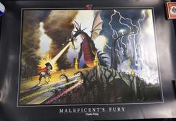 Disney Maleficents Fury Poster Charles Wissig