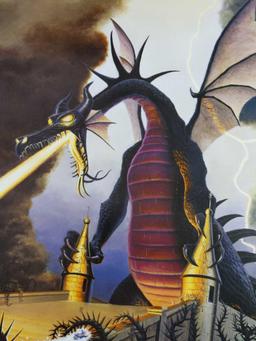 Disney Maleficents Fury Poster Charles Wissig