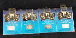 Batman Returns Movie Playing Cards Lot Of Four