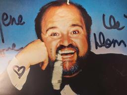 Autographed photo of Dom Deluise and Still Photo