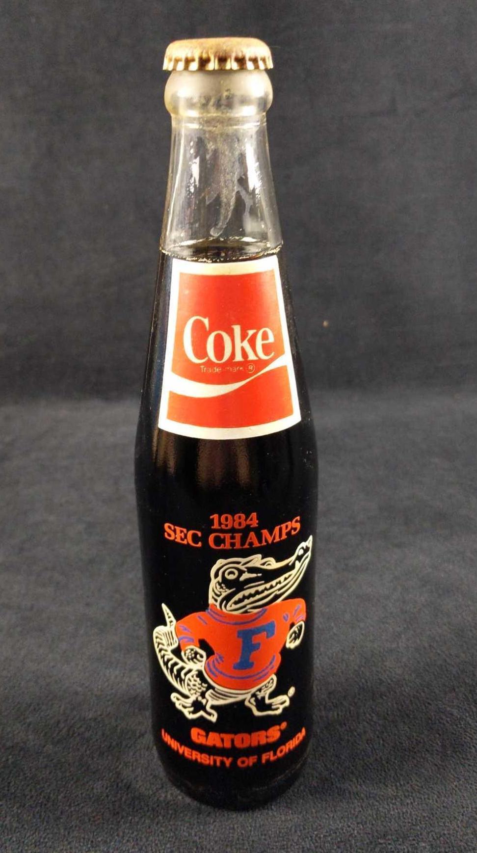 Three Vintage Coca Cola Bottles Gators Rock Eagle