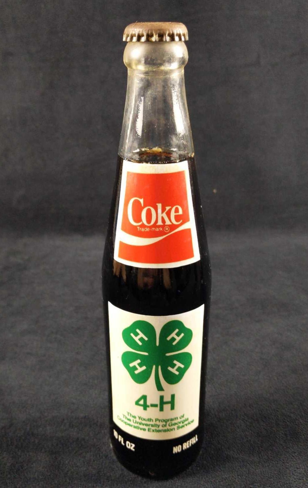 Three Vintage Coca Cola Bottles Gators Rock Eagle