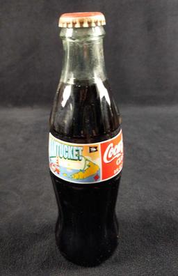 Five Full Coca Cola Bottles Santa Disney Epcot